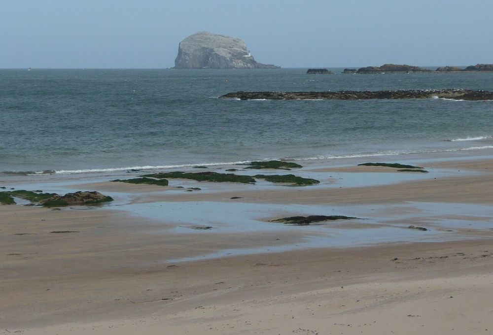 East Lothian — North Berwick beach & the Bass Rock